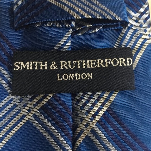 SMITH & RUTHERFORD SILK TIE - Picture 2 of 8